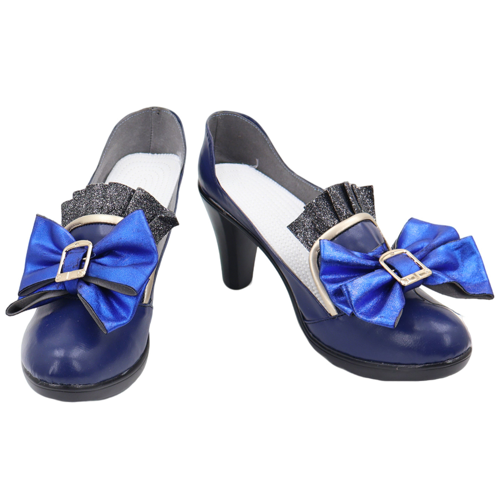 Genshin Impact  Furina de Fontaine Cosplay Shoes Women Boots Unibuyplus