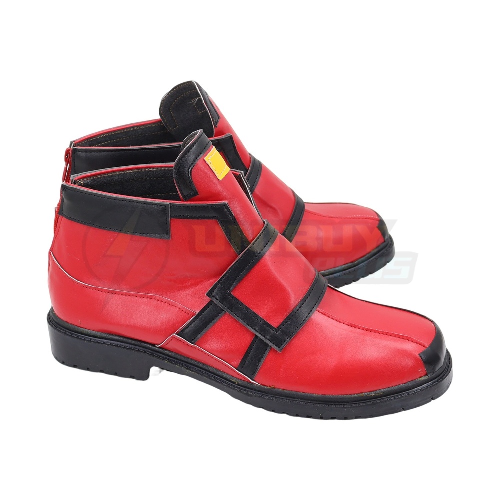 Guilty Gear Sol Badguy Shoes Cosplay Men Boots Unibuyplus