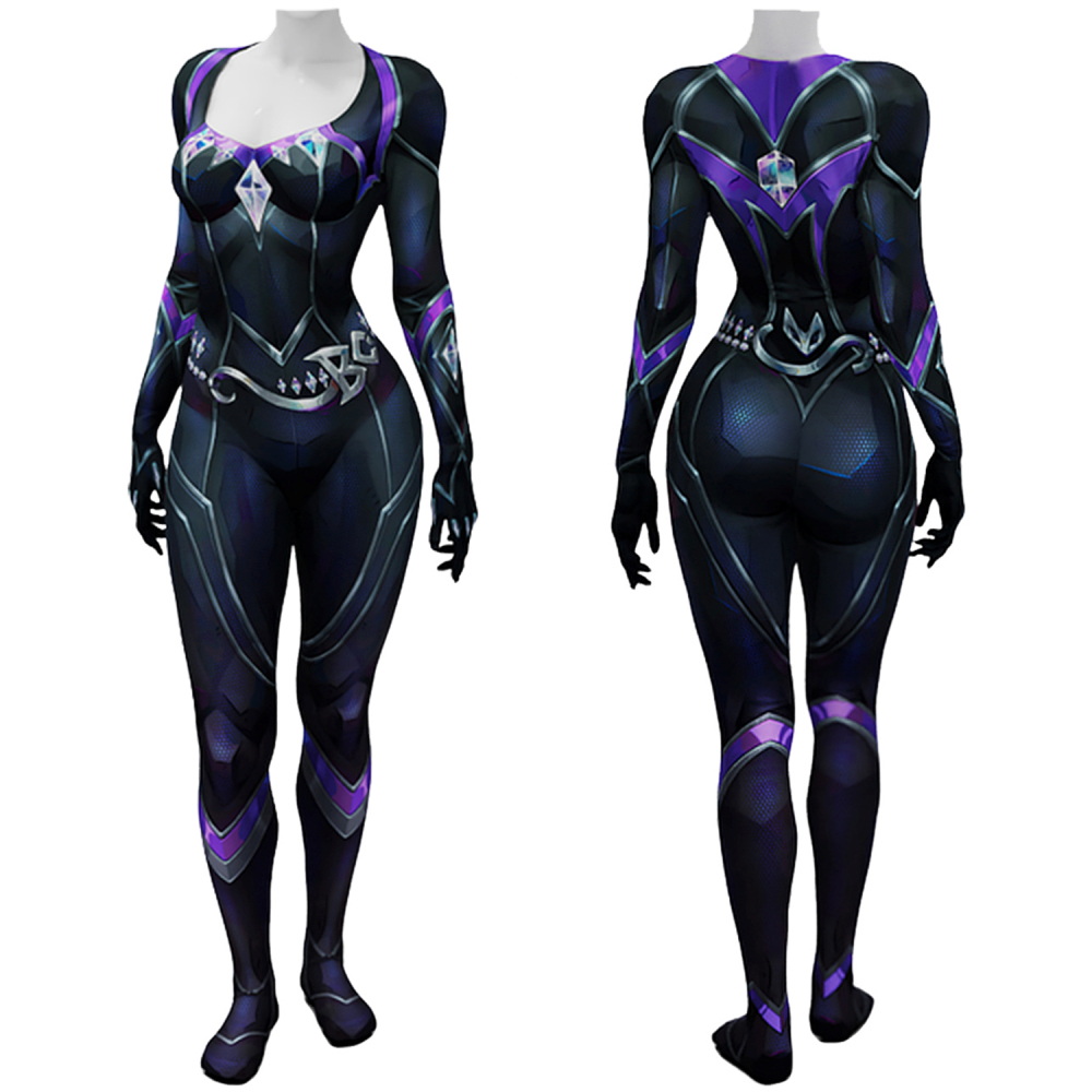Marvel Rivals Black Cat Bodysuit Costume Cosplay Suit For Kids Adult Unibuyplus