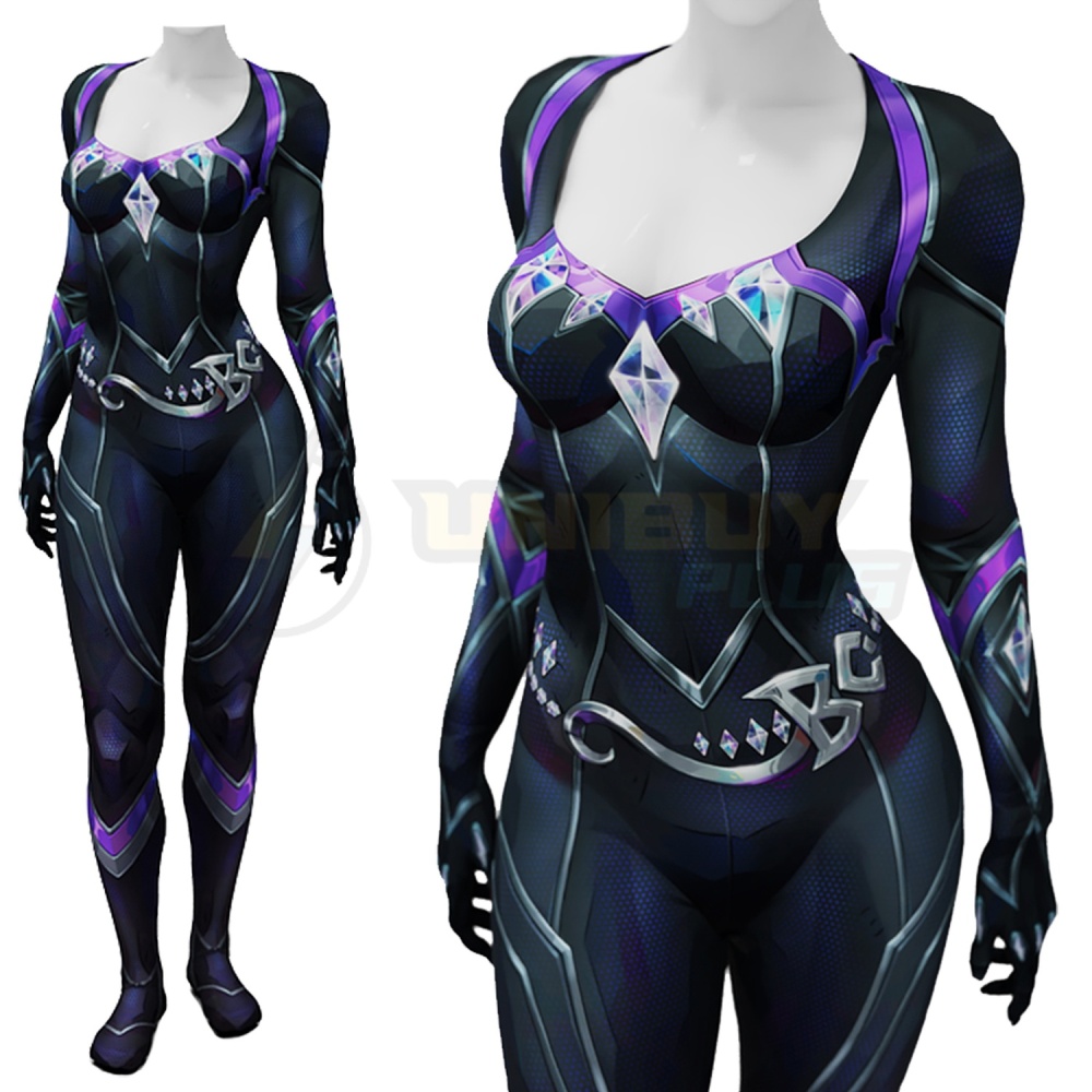 Marvel Rivals Black Cat Bodysuit Costume Cosplay Suit For Kids Adult Unibuyplus