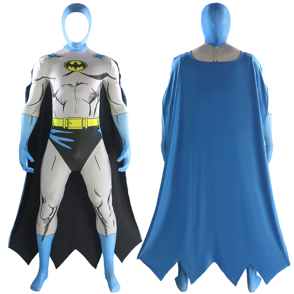 Batman Bodysuit Costume Detective Comics Cosplay Suit For Kids Adult Unibuyplus