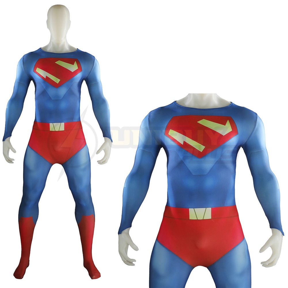 My Adventures With Superman Bodysuit Costume Clark Kent Cosplay Suit For Kids Adult Unibuyplus