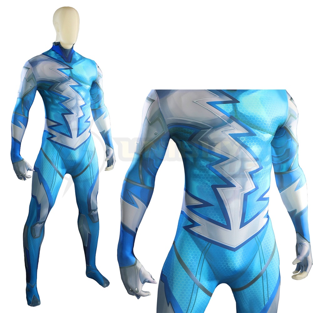 Marvel Rivals Quicksilver Bodysuit Costume Cosplay Suit For Kids Adult Unibuyplus