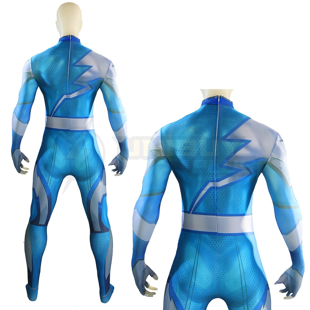 Marvel Rivals Quicksilver Bodysuit Costume Cosplay Suit For Kids Adult Unibuyplus
