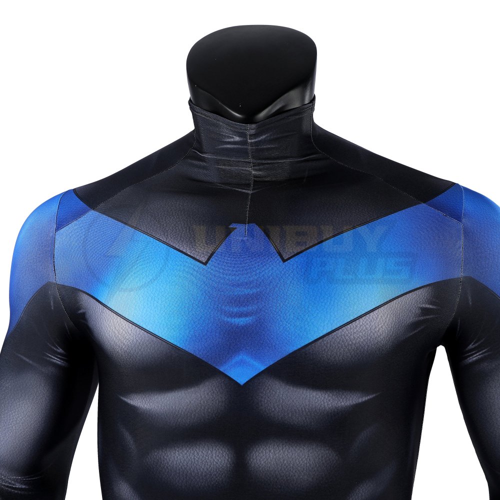 Nightwing Costume Cosplay Suit Dick Grayson Bodysuit DC Comics Unibuyplus