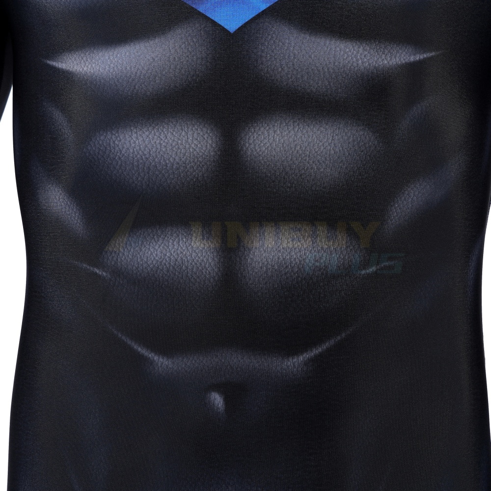 Nightwing Costume Cosplay Suit Dick Grayson Bodysuit DC Comics Unibuyplus