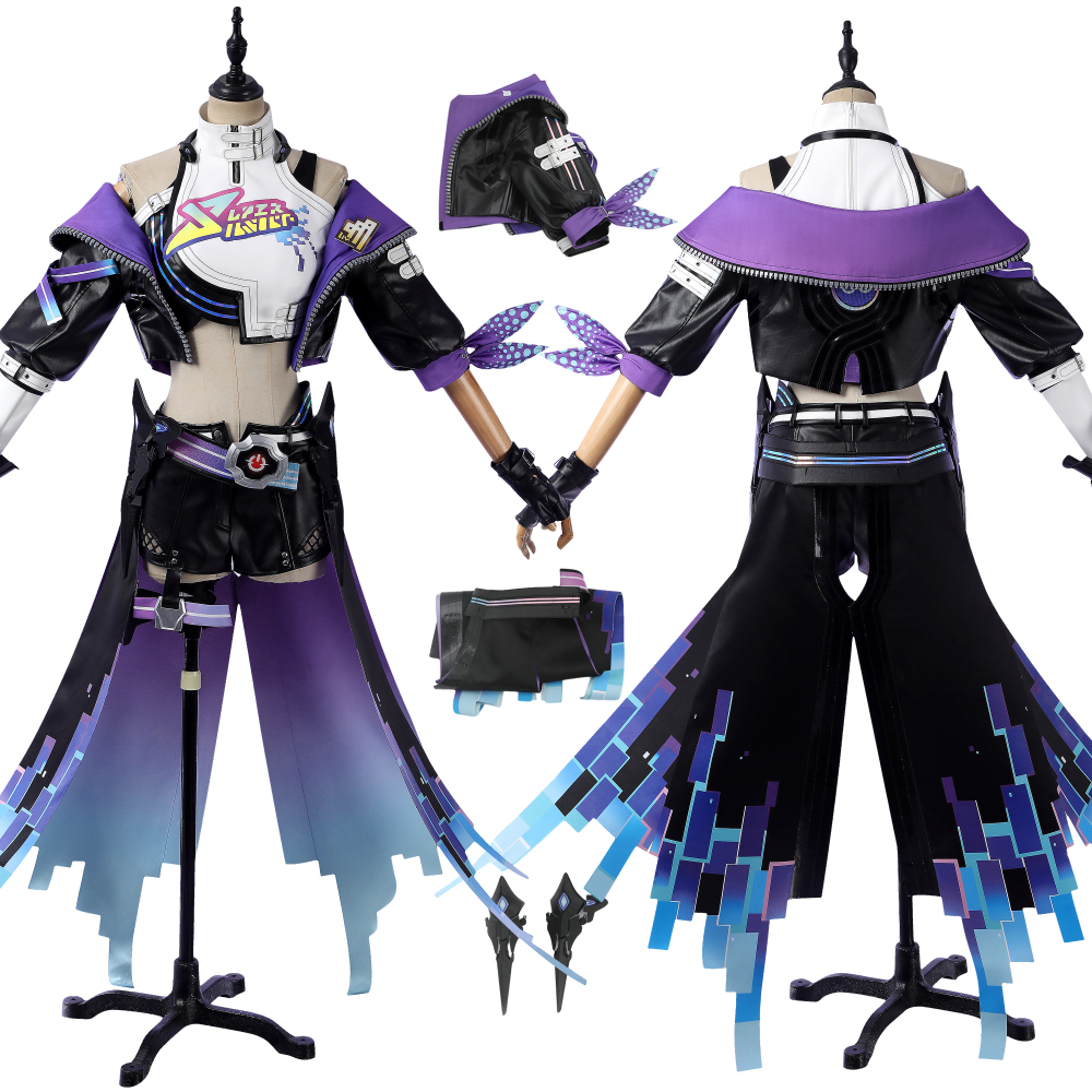 Honkai Star Rail Silver Wolf LV.999 Costume Cosplay Suit Unibuyplus