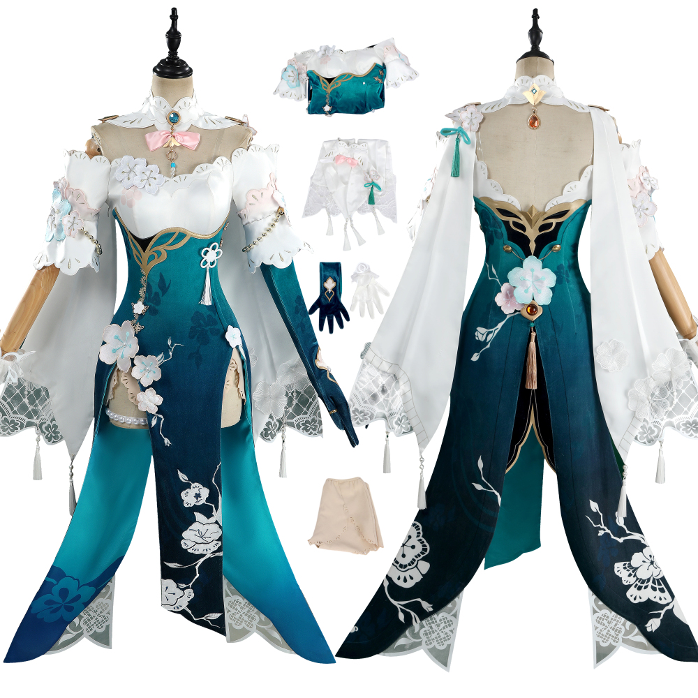 Honkai Star Rail Ruan Mei Costume Cosplay Suit Plumblossom Letter Unibuyplus