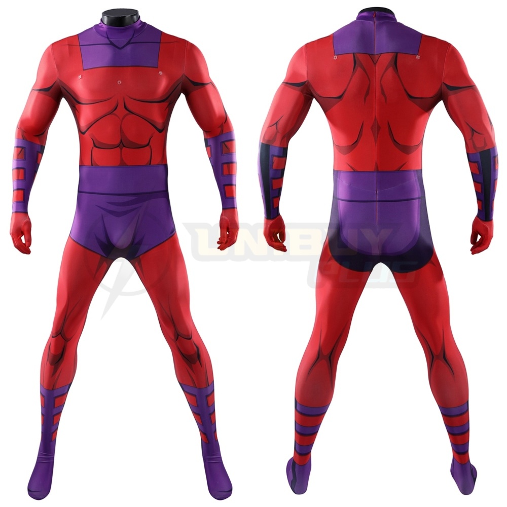 X-Men '97 Magneto Bodysuit Costume Cosplay Suit Unibuyplus