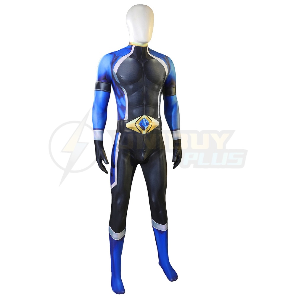 Battle Blaze Aoshima Yuya Bodysuit Costume Blaze Blue Cosplay Suit For Kids Adult Unibuyplus