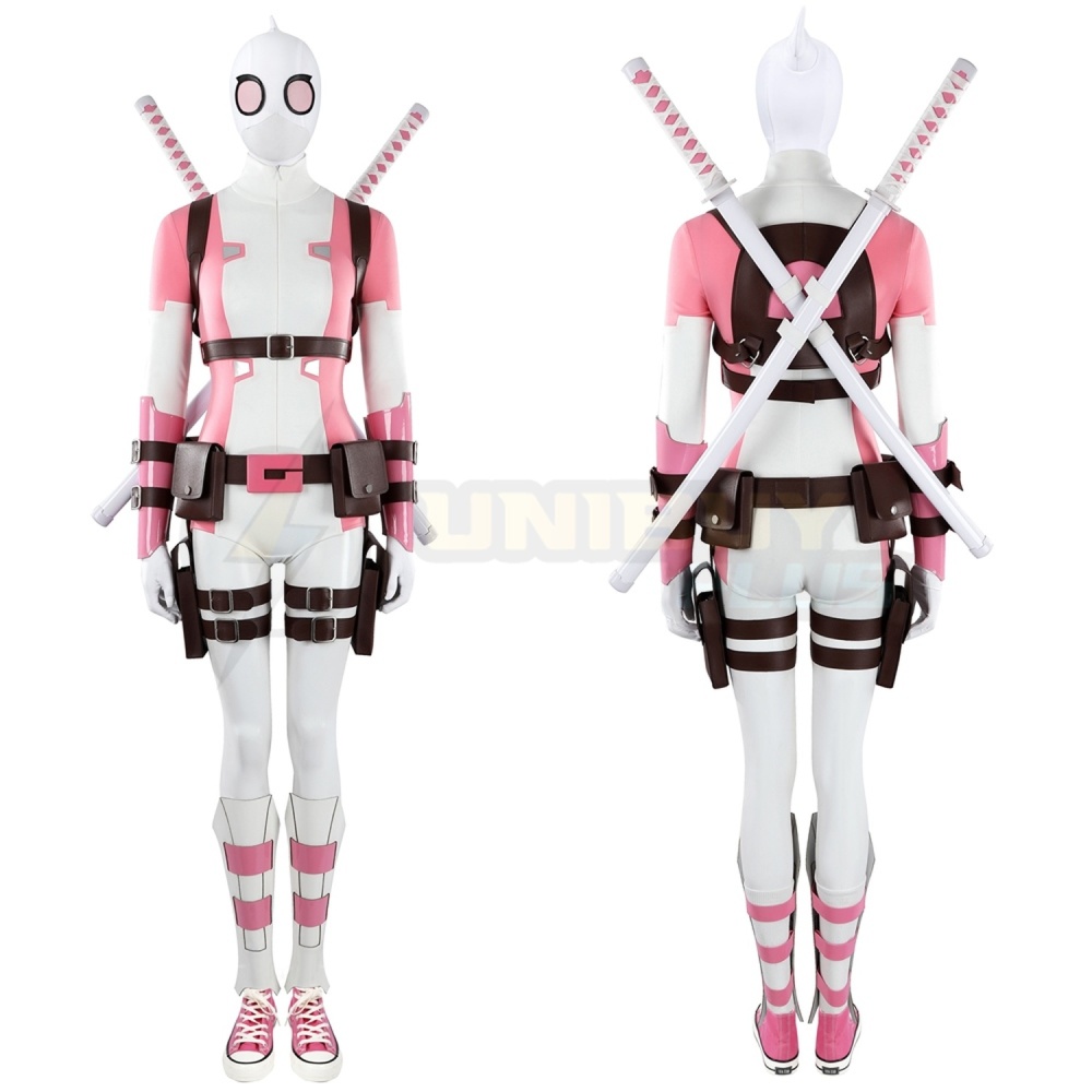 Gwenpool Costume Gwendolyn "Gwen" Poole Cosplay Suit Marvel Comics Unibuyplus