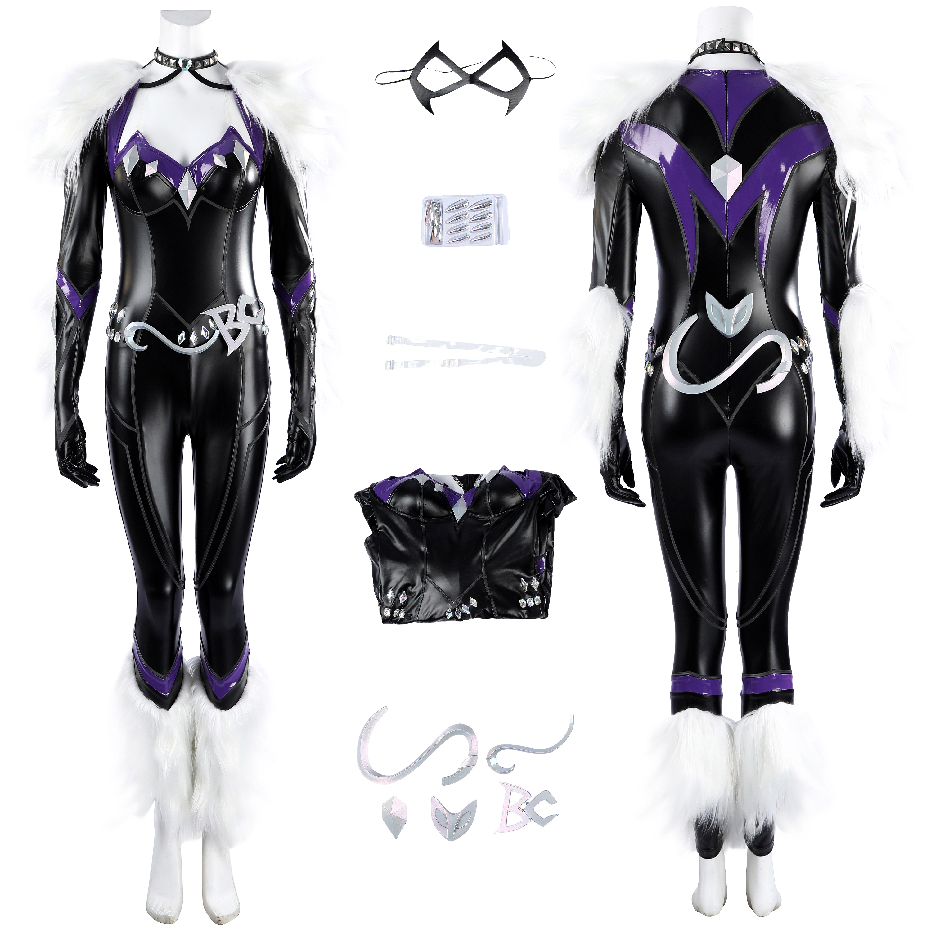 Marvel Rivals Black Cat Costume Cosplay Suit Unibuyplus
