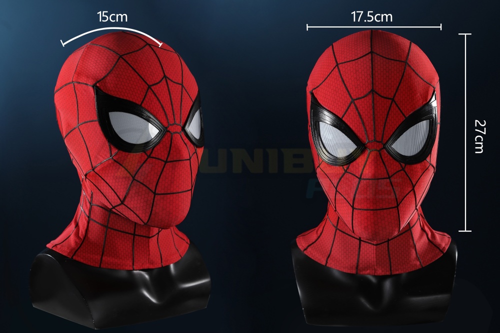 Spider-Man Mask Peter Parker Cosplay Prop Brand New Day Unibuyplus