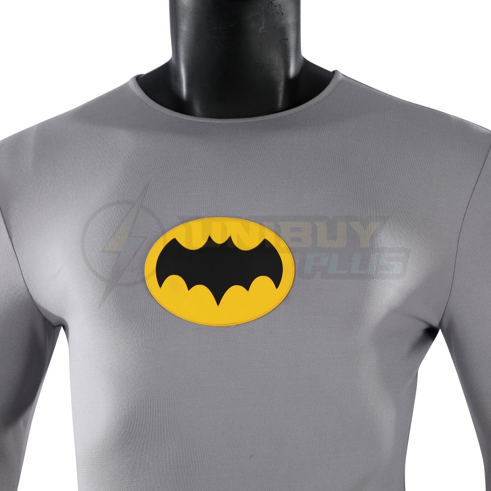 Batman 1966 Costume Bruce Wayne Cosplay Suit The Movie UnibuyPlus