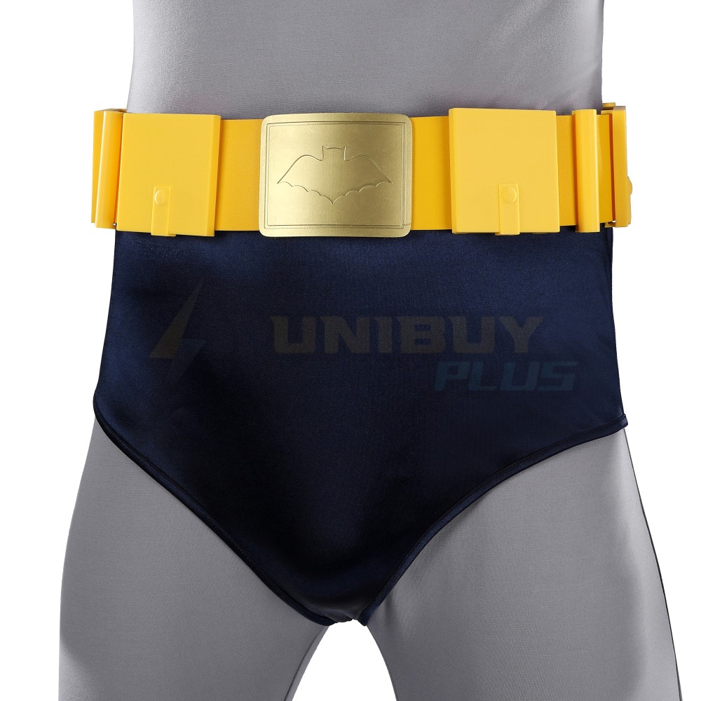 Batman 1966 Costume Bruce Wayne Cosplay Suit The Movie UnibuyPlus