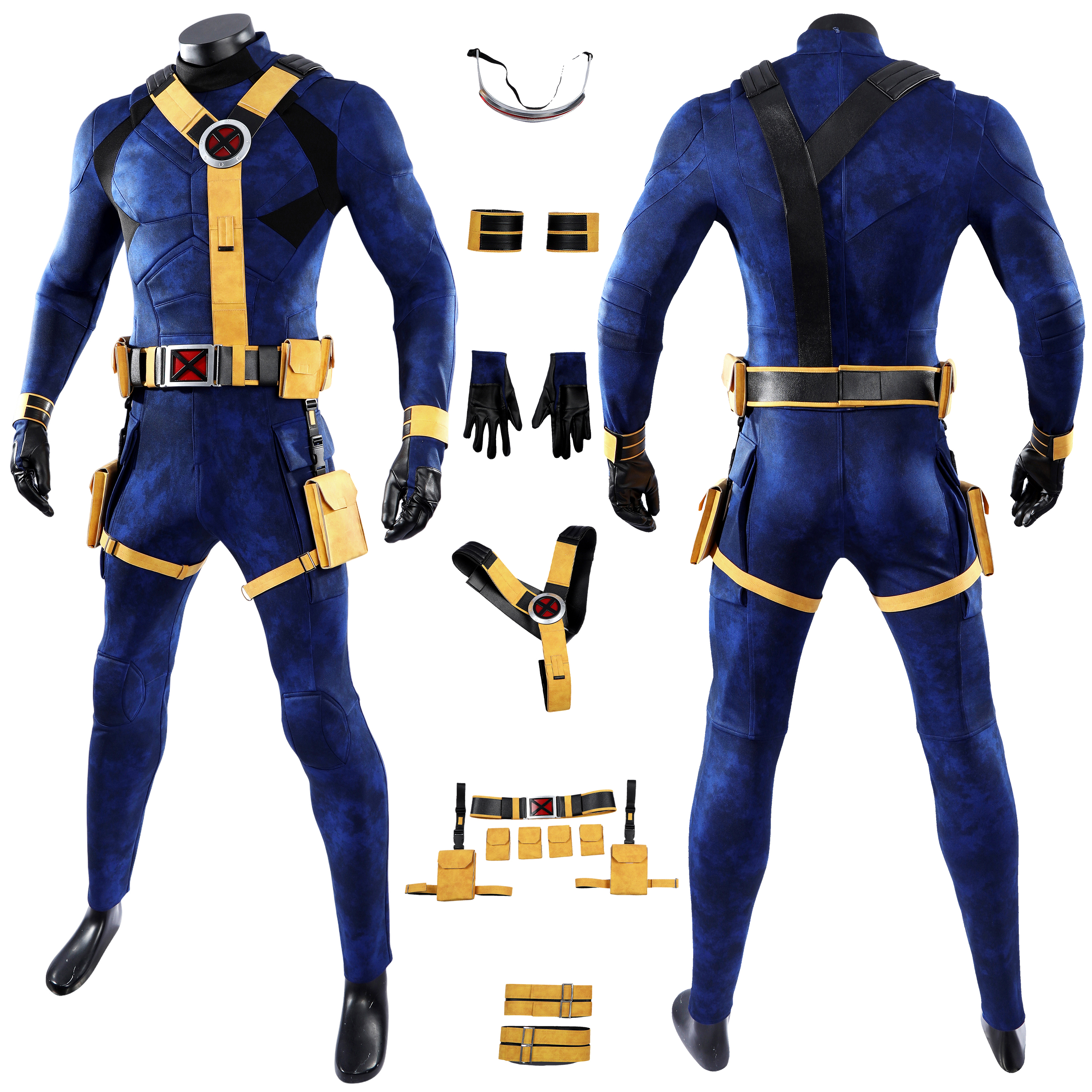 Avengers Doomsday Cyclops Costume Scott Summers Cosplay Suit UnibuyPlus
