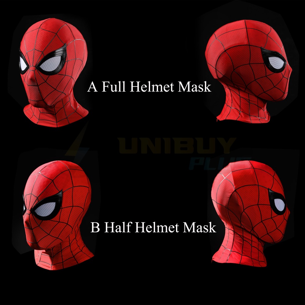 Spider-Man Mask Peter Parker Cosplay Prop Brand New Day Unibuyplus