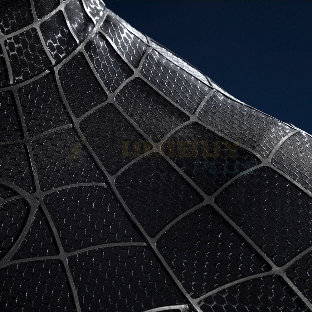 Spider-Man 3 Costume Symbiote Cosplay Suit Tobey Maguire Black Suit UnibuyPlus