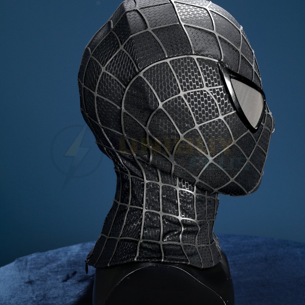 Spider-Man 3 Costume Symbiote Cosplay Suit Tobey Maguire Black Suit UnibuyPlus