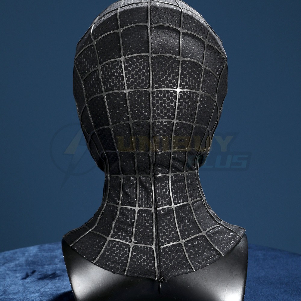 Spider-Man 3 Costume Symbiote Cosplay Suit Tobey Maguire Black Suit UnibuyPlus