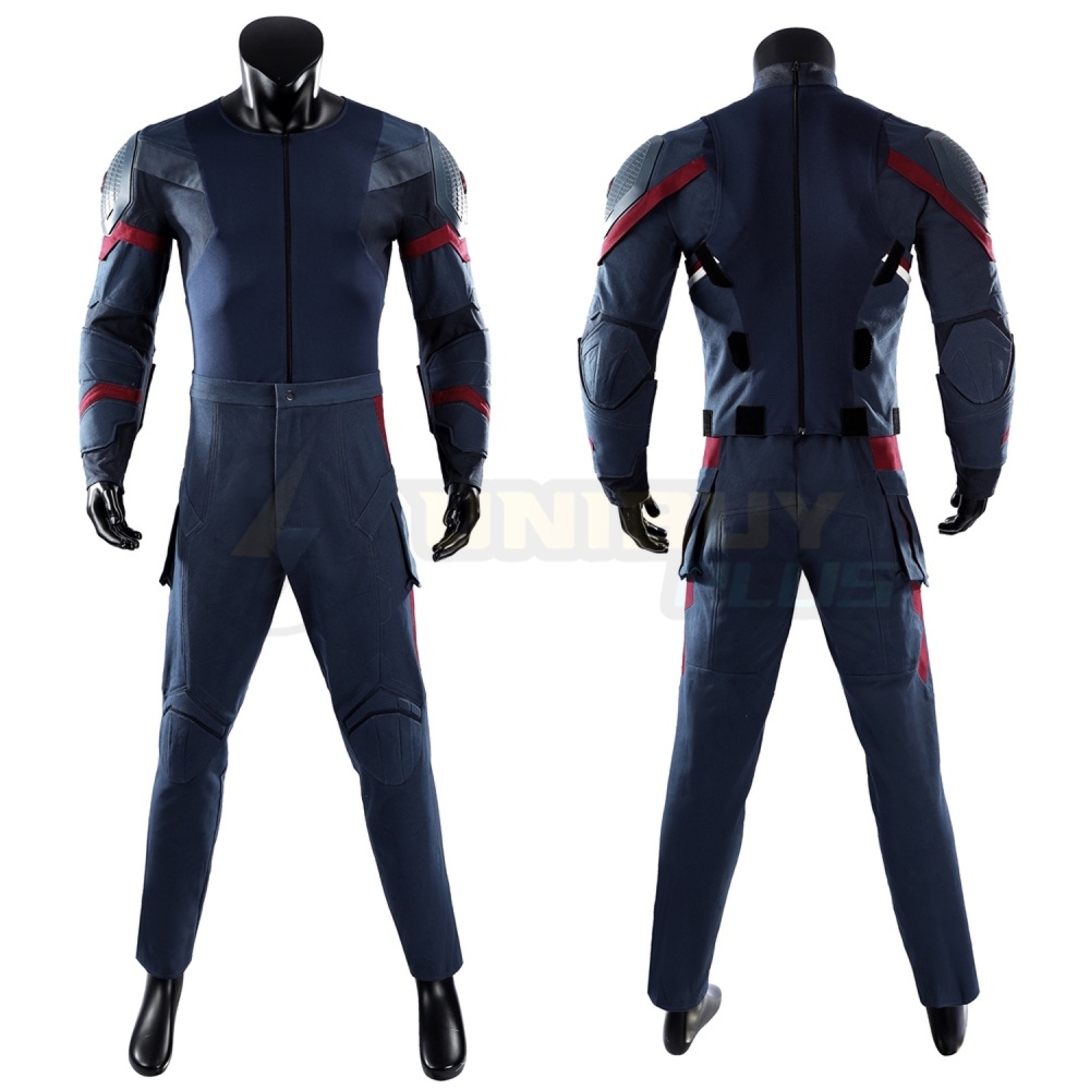 Avengers Endgame Captain America Costume Steve Rogers Cosplay Suit UnibuyPlus