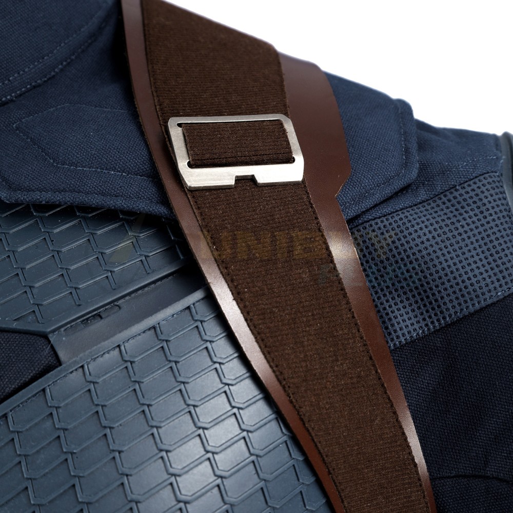 Avengers Endgame Captain America Costume Steve Rogers Cosplay Suit UnibuyPlus