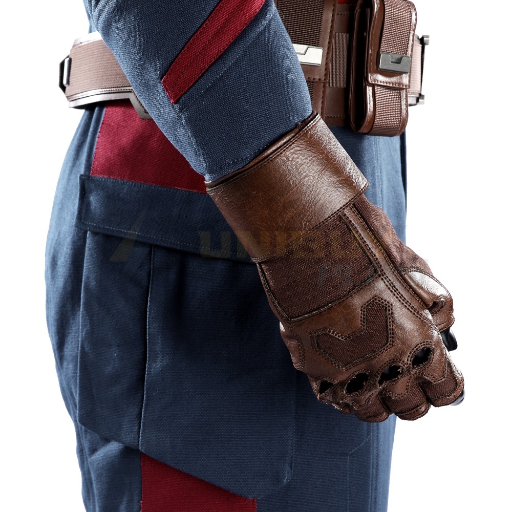 Avengers Endgame Captain America Costume Steve Rogers Cosplay Suit UnibuyPlus