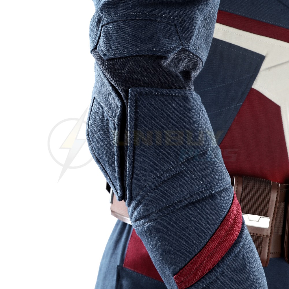 Avengers Endgame Captain America Costume Steve Rogers Cosplay Suit UnibuyPlus