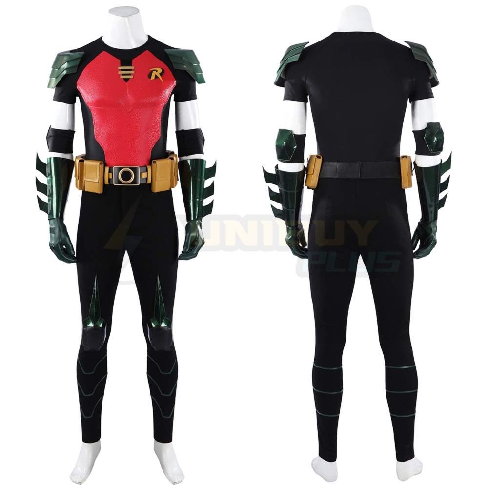 Red Robin Tim Drake Costume Cosplay Suit UnibuyPlus