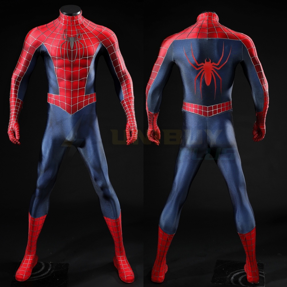 Spider-Man Costume Peter Parker Cosplay Suit Tobey Maguire Version UnibuyPlus