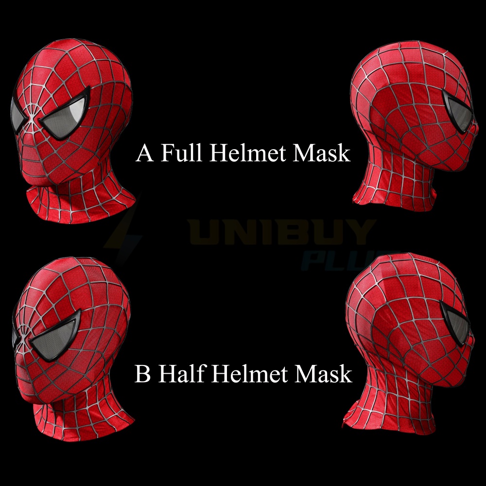 Spider-Man Costume Peter Parker Cosplay Suit Tobey Maguire Version UnibuyPlus