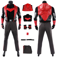Red Hood Jason Todd Rebirth Costume Cosplay Suit UnibuyPlus