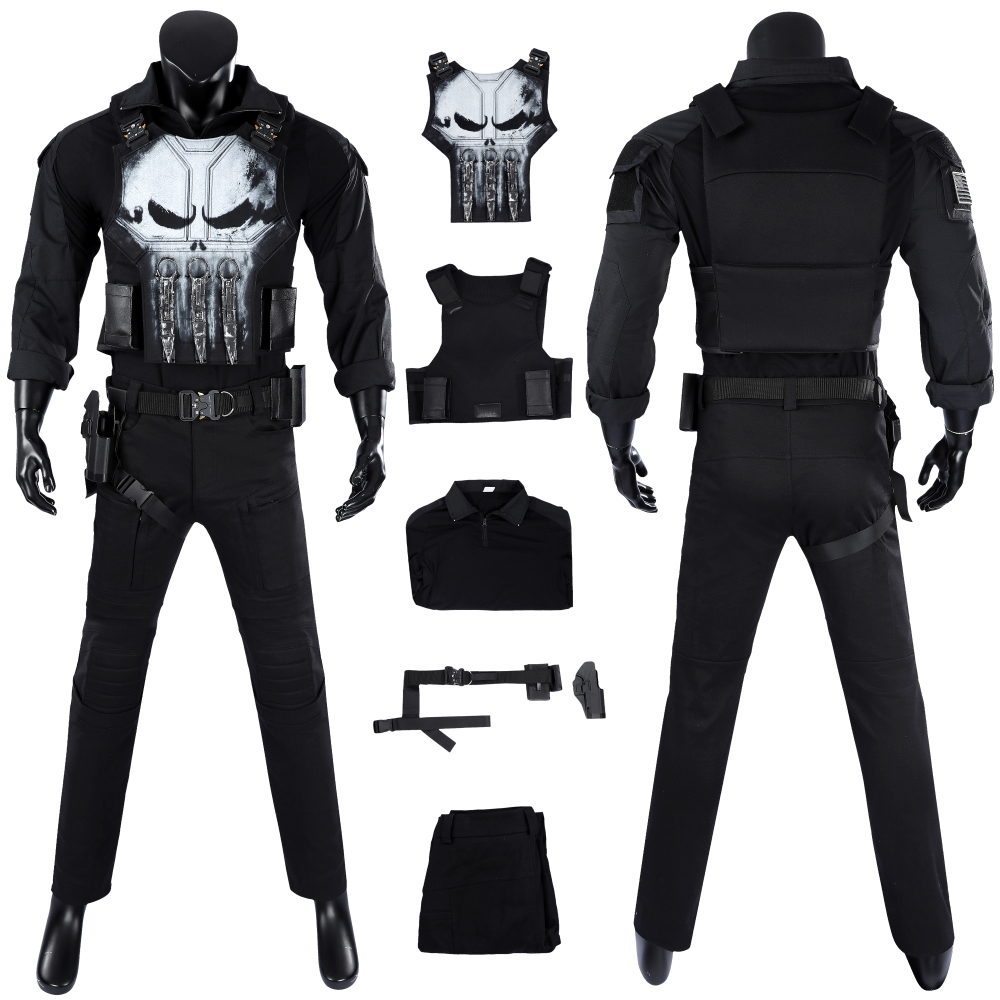 Spider-Man Brand New Day Punisher Costume Cosplay Suit UnibuyPlus