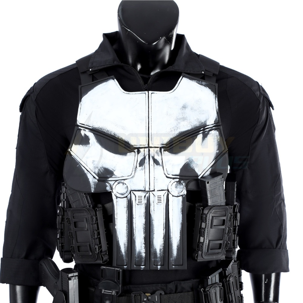 The Punisher Costume Cosplay Suit One Last Kill UnibuyPlus