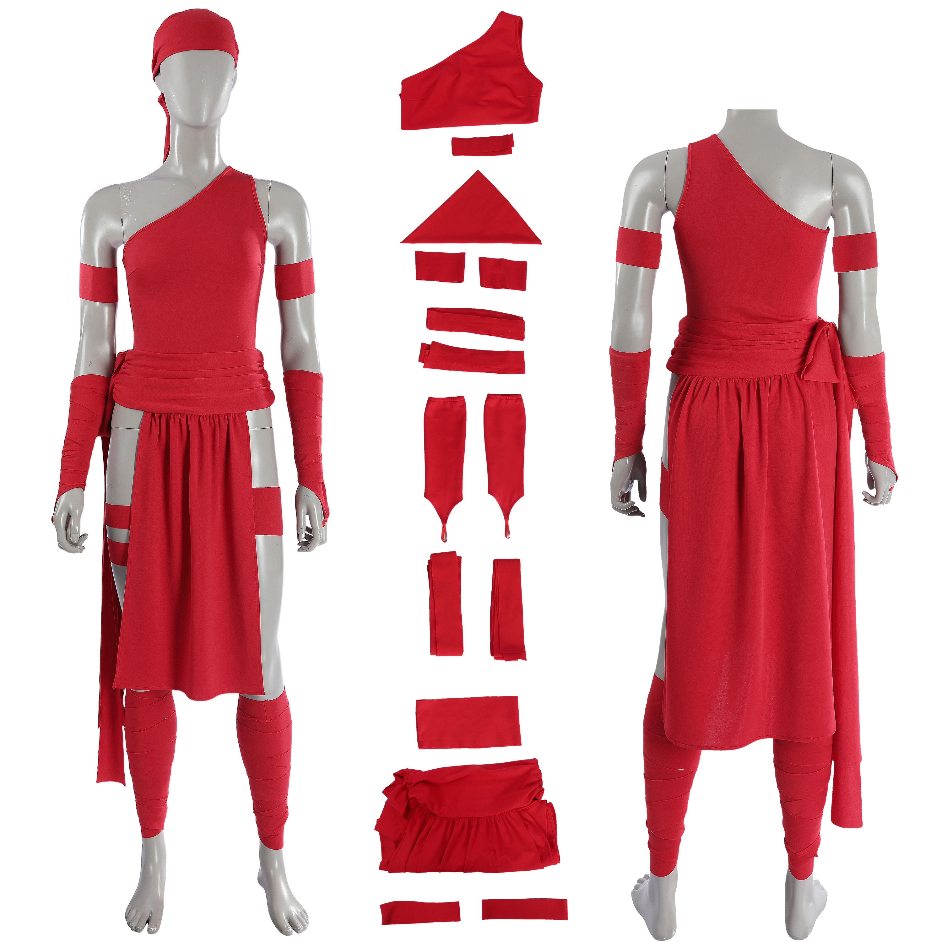 Daredevil Elektra Costume Cosplay Suit Unibuyplus