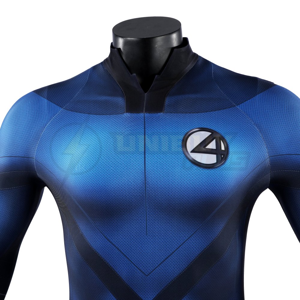 Fantastic Four Human Torch Bodysuit Costume Johnny Storm Cosplay Suit Unibuyplus