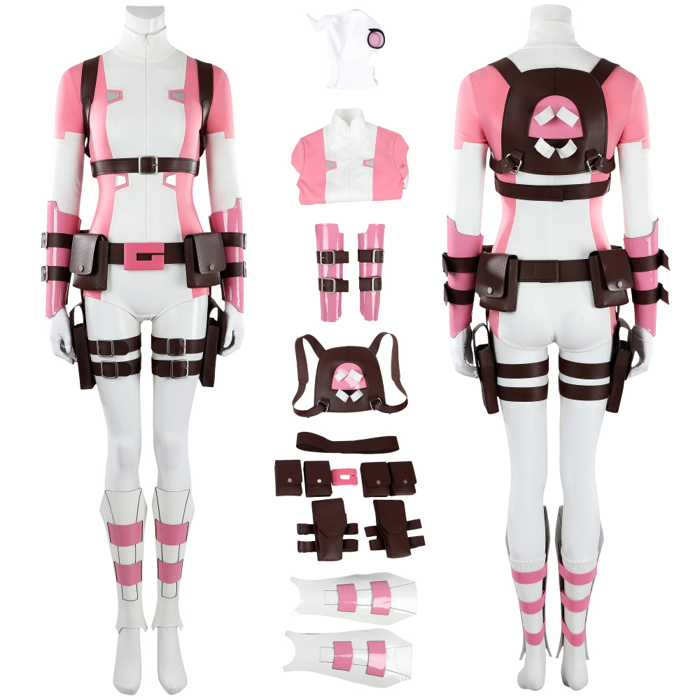 Gwenpool Costume Gwendolyn "Gwen" Poole Cosplay Suit Marvel Comics Unibuyplus