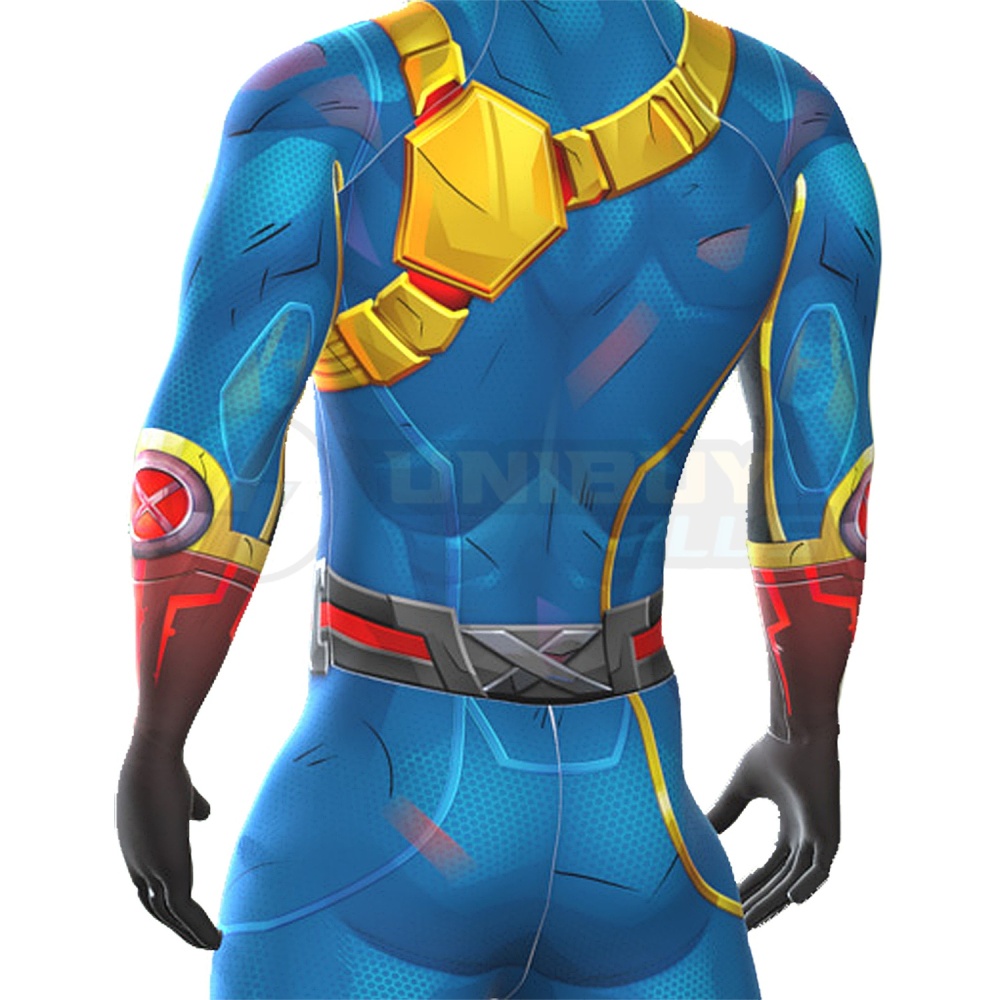 Marvel Rivals Cyclops Bodysuit Costume Cosplay Suit For Kids Adult Unibuyplus