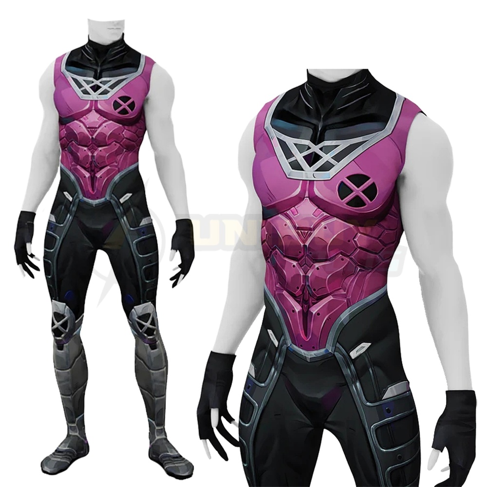 Marvel Rivals Gambit Bodysuit Costume Cosplay Suit For Kids Adult Unibuyplus