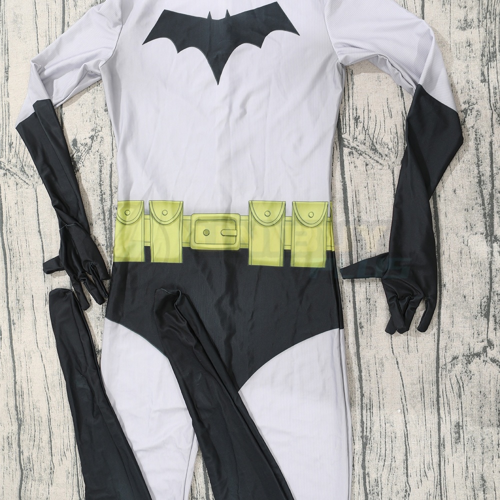 Batsuit Bodysuit Costume Year One Bruce Wayne Cosplay Suit For Kids Adult Unibuyplus