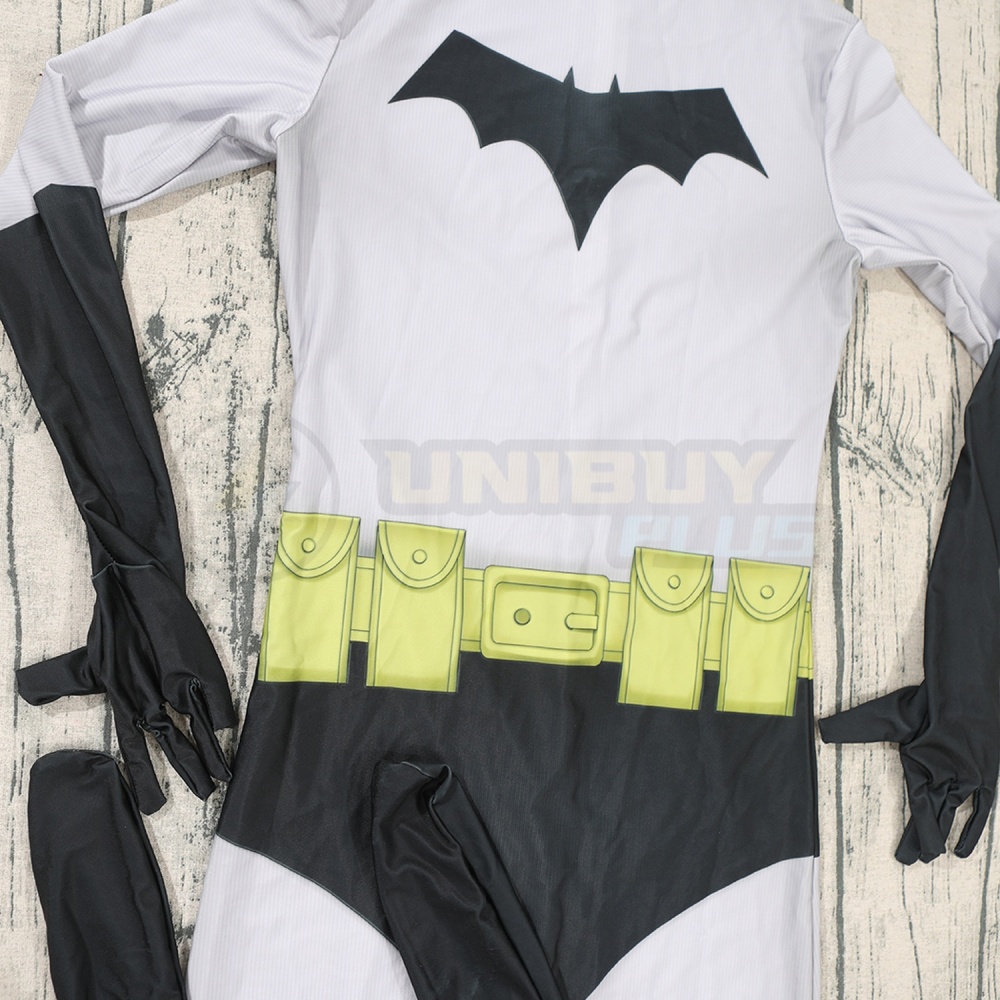 Batsuit Bodysuit Costume Year One Bruce Wayne Cosplay Suit For Kids Adult Unibuyplus