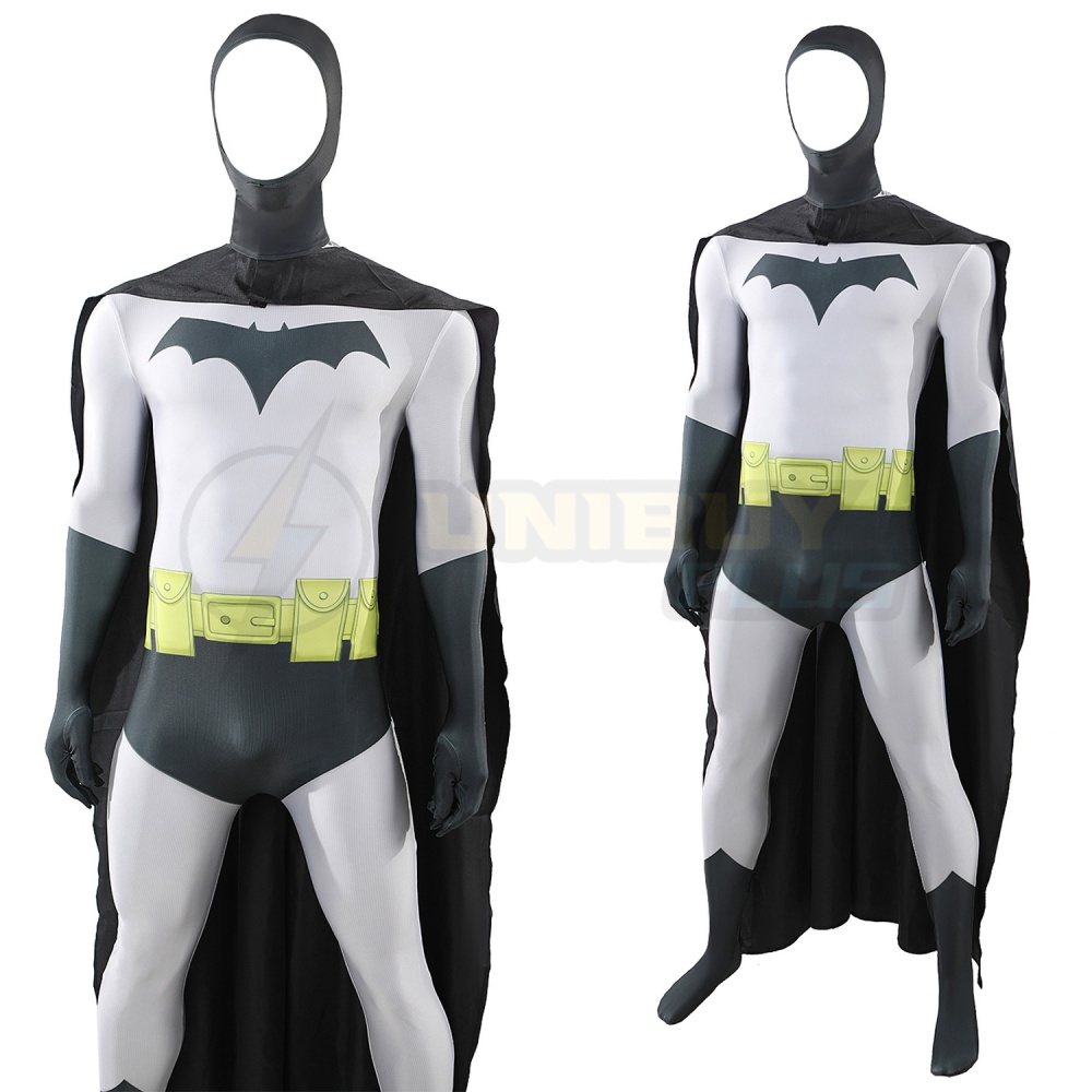 Batsuit Bodysuit Costume Year One Bruce Wayne Cosplay Suit For Kids Adult Unibuyplus