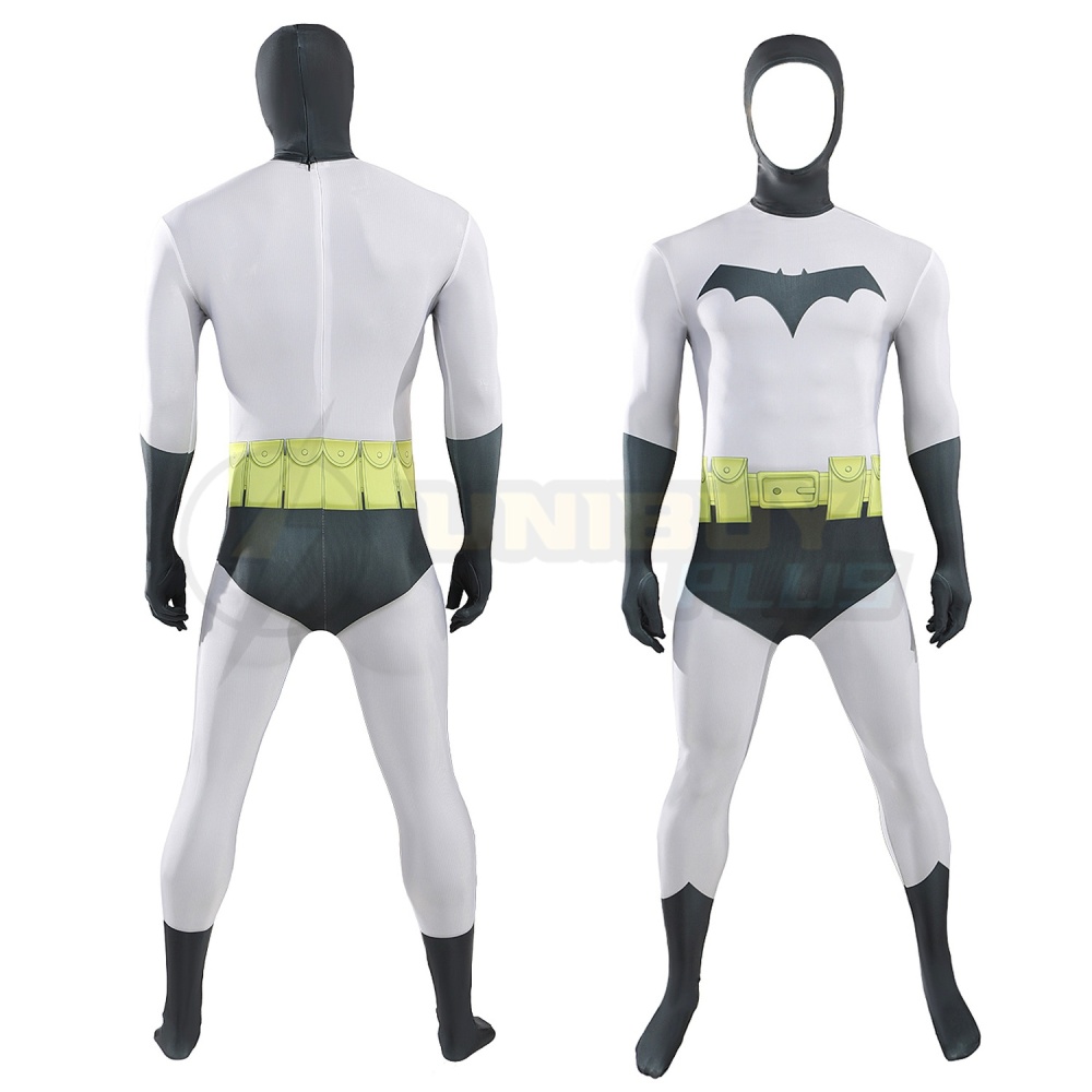Batsuit Bodysuit Costume Year One Bruce Wayne Cosplay Suit For Kids Adult Unibuyplus