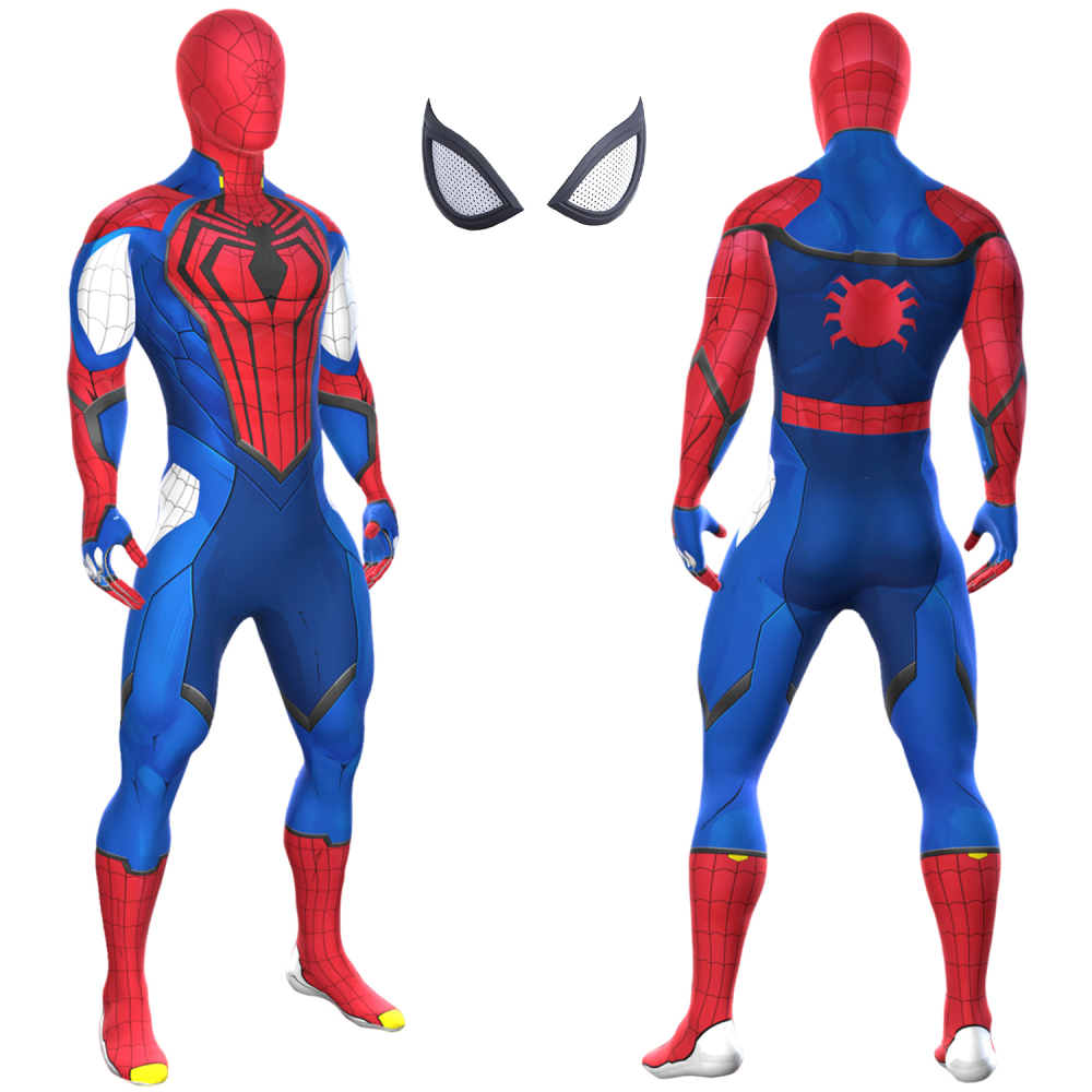 Spider-Man Bodysuit Costume Marvel Tōkon Fighting Souls Cosplay Suit For Kids Adult Unibuyplus