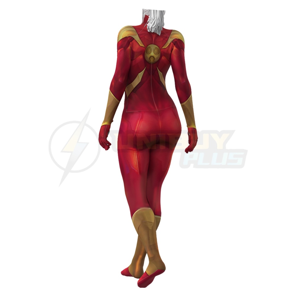 Marvel Comics Iron Spider Female Version Bodysuit Costume Cosplay Suit For Kids Adult Unibuyplus
