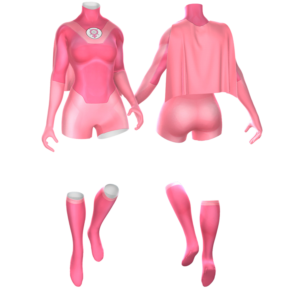 Invincible Atom Eve Bodysuit Costume Cosplay Suit For Kids Adult Unibuyplus