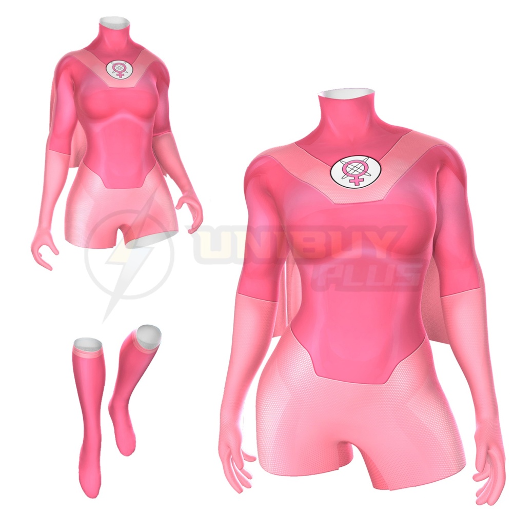 Invincible Atom Eve Bodysuit Costume Cosplay Suit For Kids Adult Unibuyplus