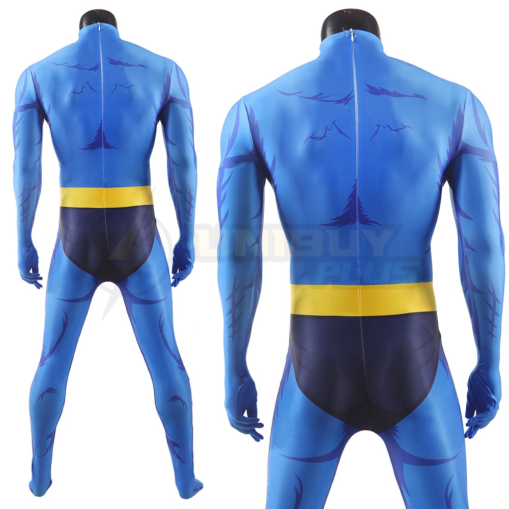 X-Men '97 Beast Bodysuit Costume Cosplay Suit For Kids Adult Unibuyplus