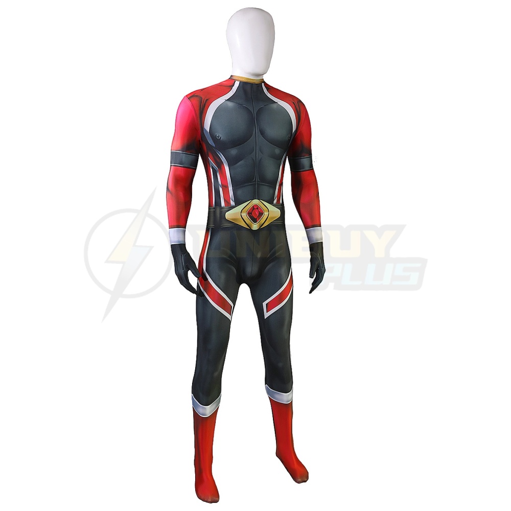 Battle Blaze Akaishi Tomoki Bodysuit Costume Blaze Red Cosplay Suit For Kids Adult Unibuyplus