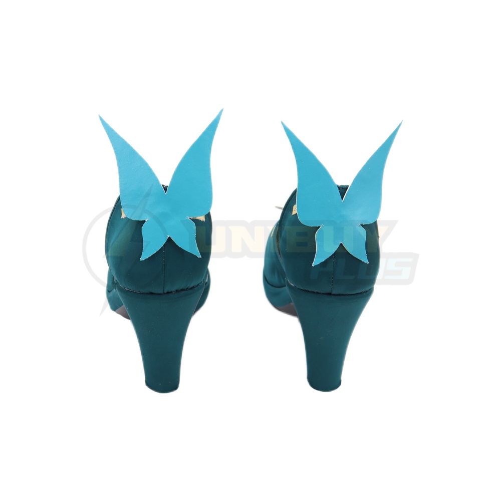 Honkai Star Rail Ruan Mei Cosplay Shoes Women Boots Plumblossom Letter Unibuyplus